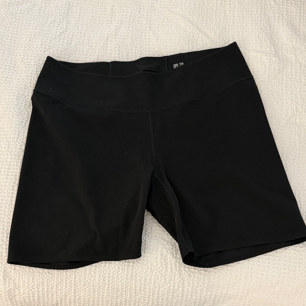 Women's Black biker shorts